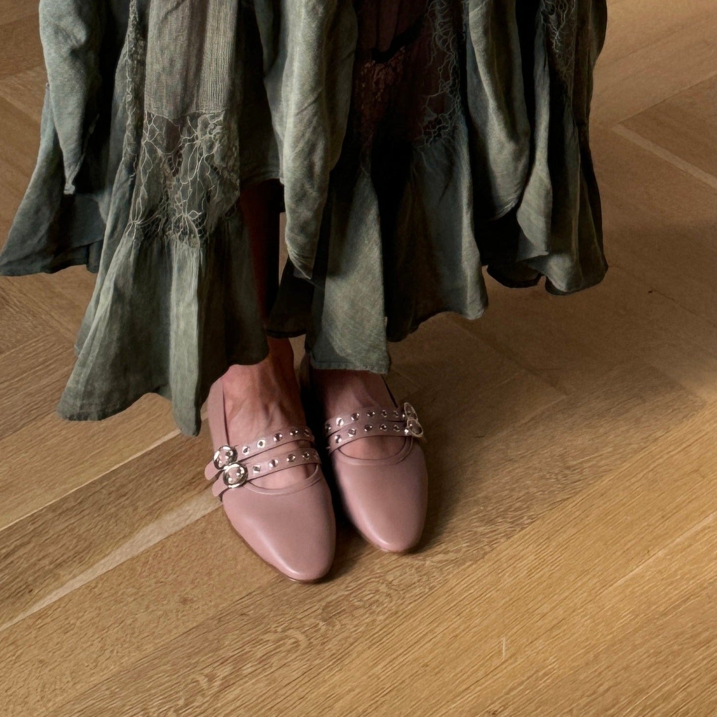 Como 2 Buckle - Nude