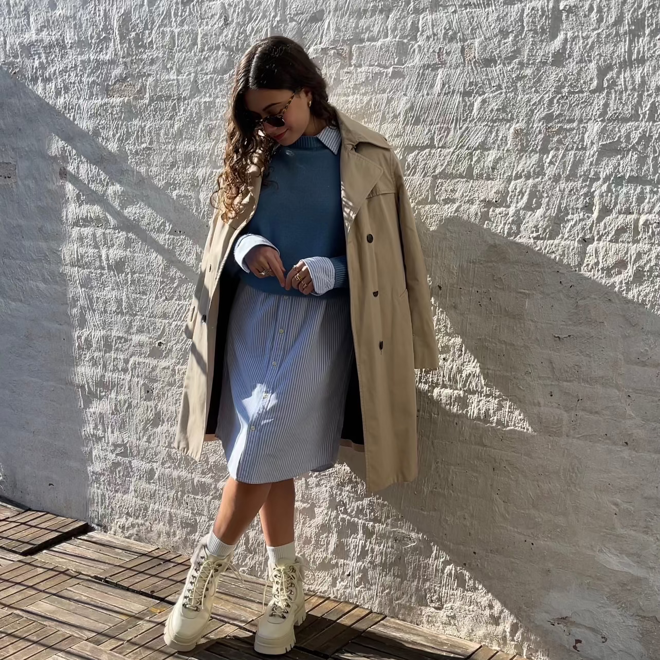 Moena - Oat Leather/Shearling