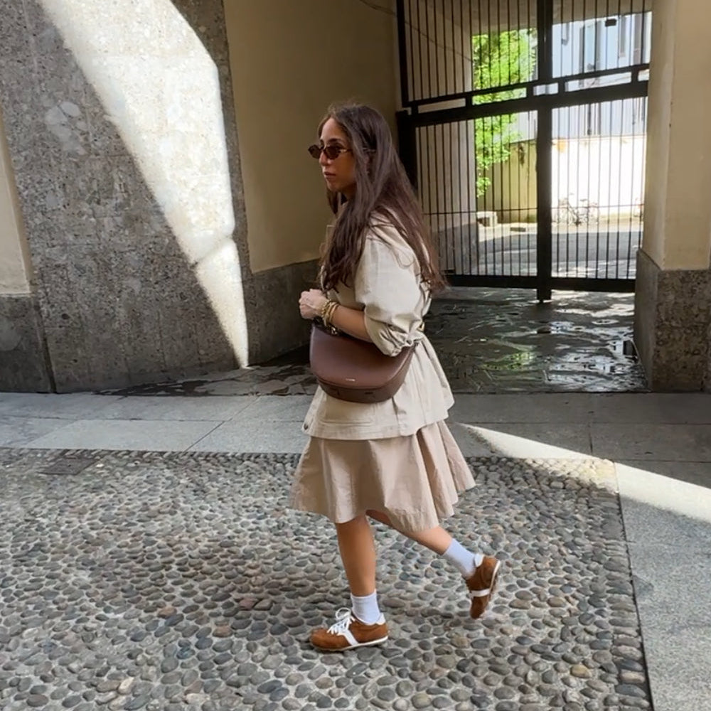 Puglia-Amaretto Suede