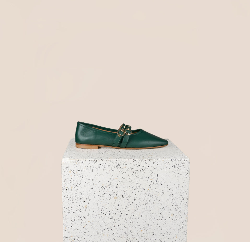 Como 2 Buckle - Forest Leather