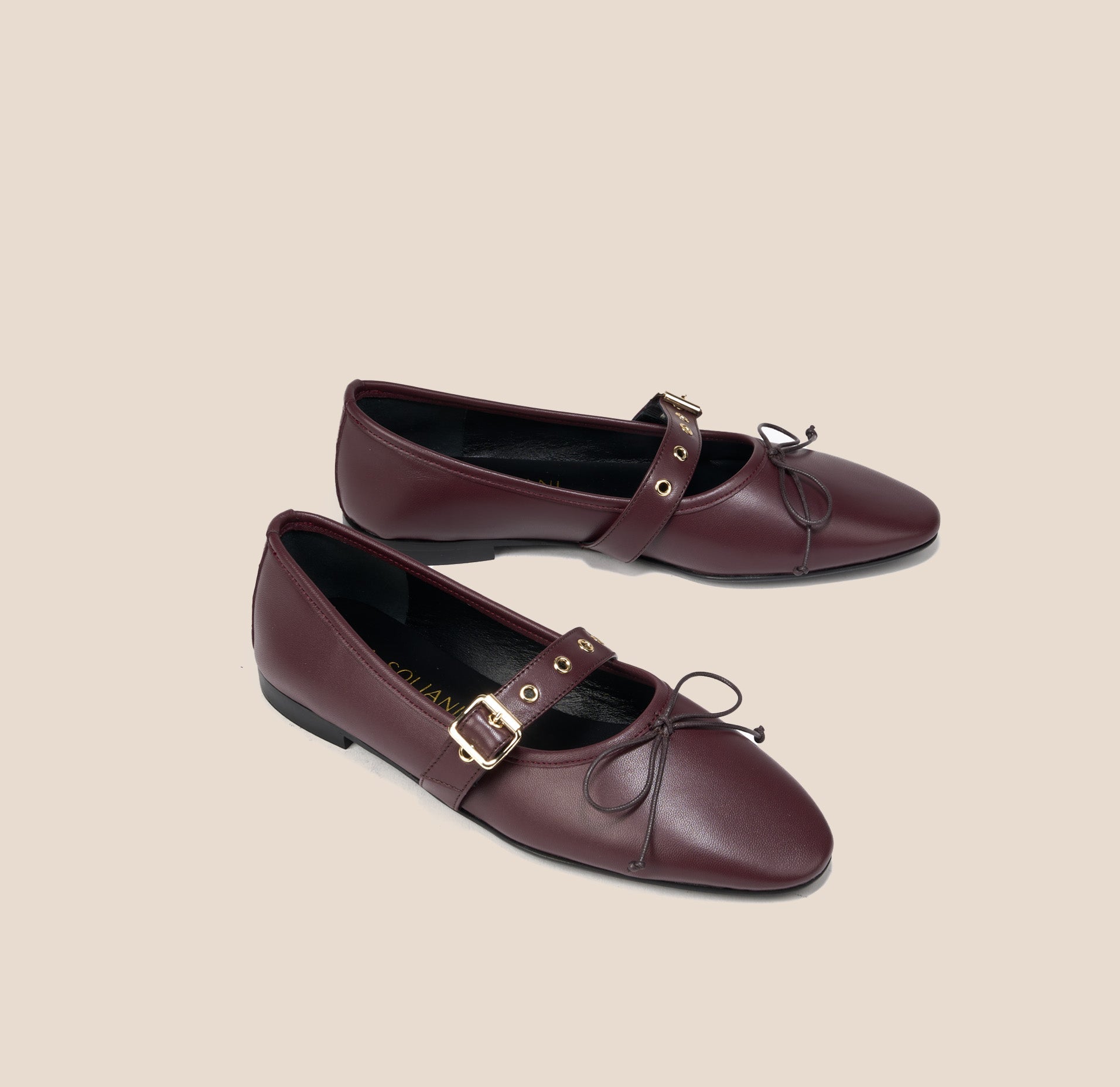 Como Buckle - Wine Leather