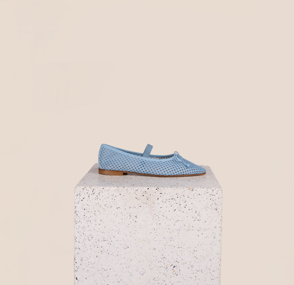 Como Strap - Perforated Sky Blue