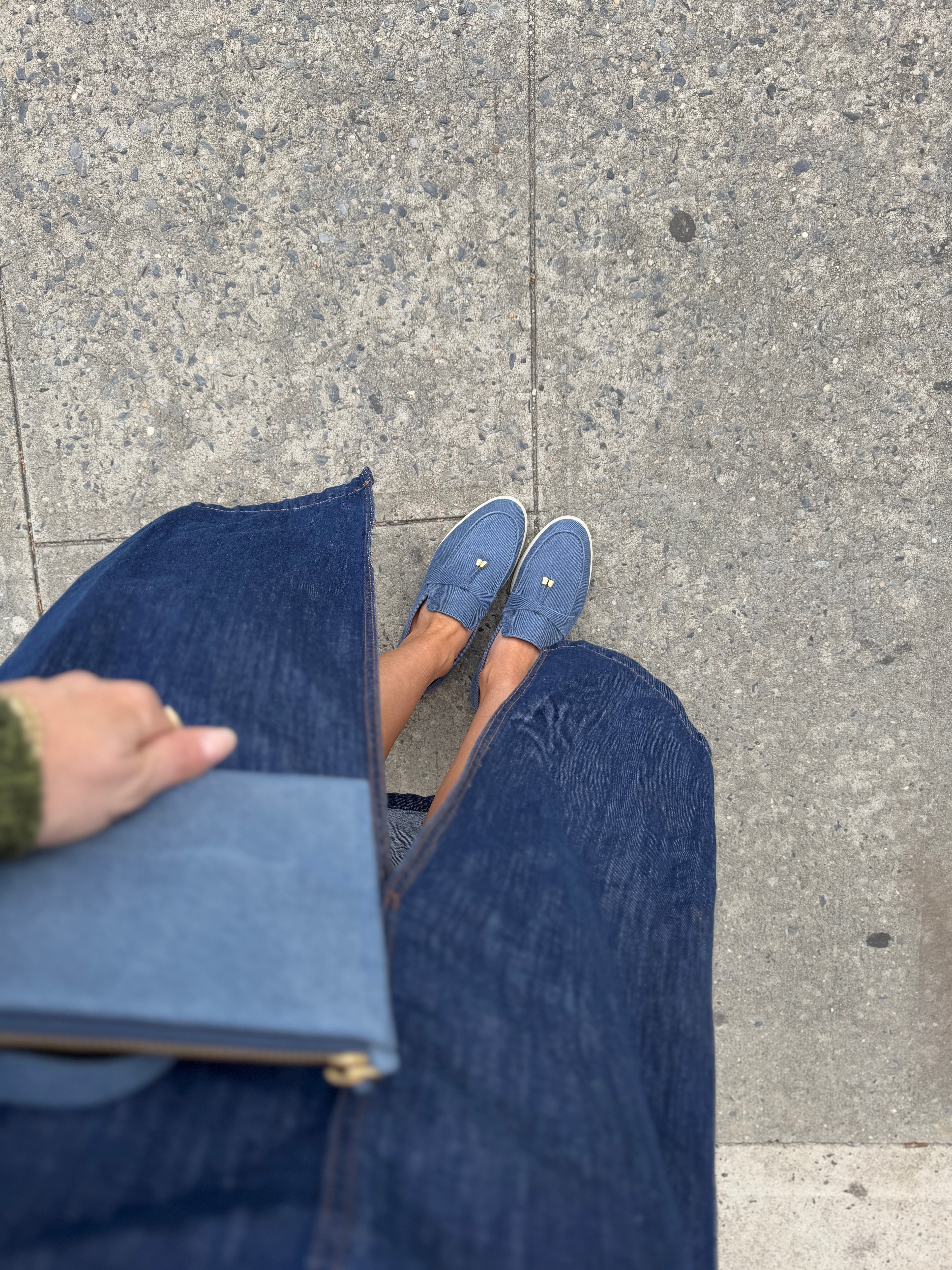 Lisa Tassels- Dark Denim