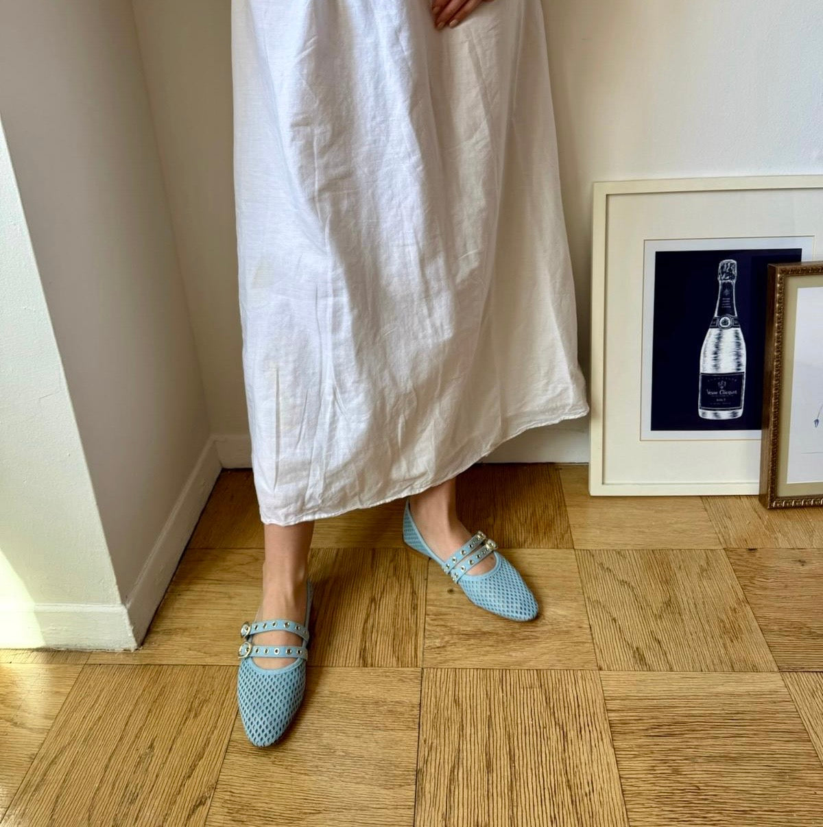 Como 2 Buckle  - Perforated Sky