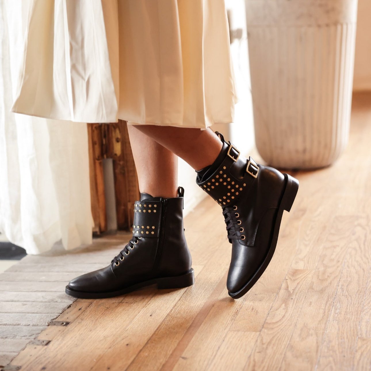 Asti strap - Black Leather