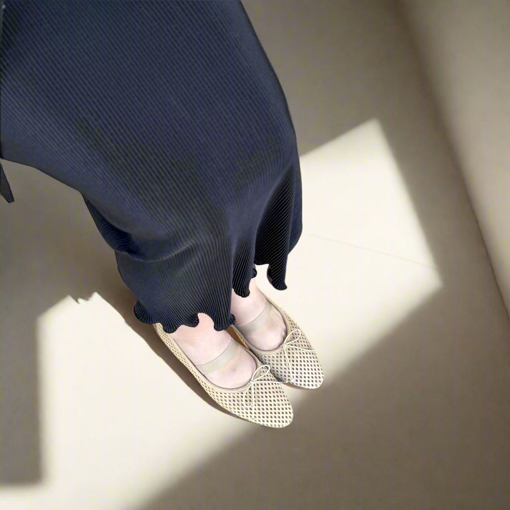 Como Strap - Perforated Sand Suede