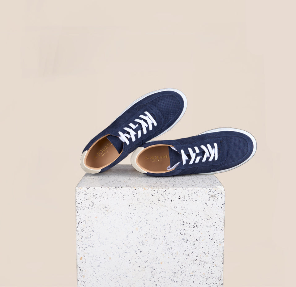 Palermo - Navy Suede