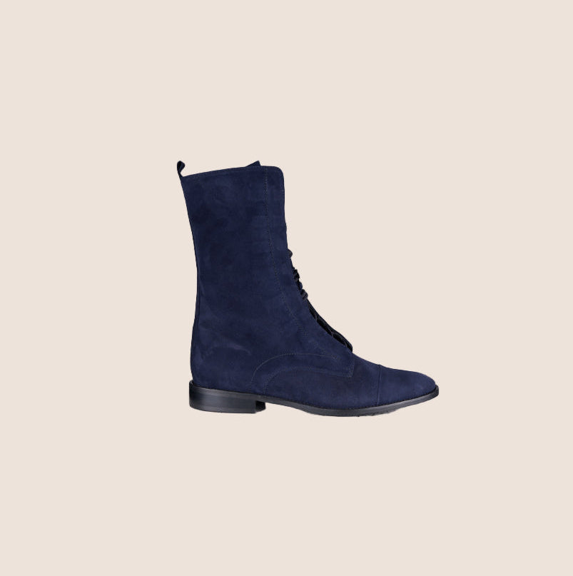 Milano - Navy suede