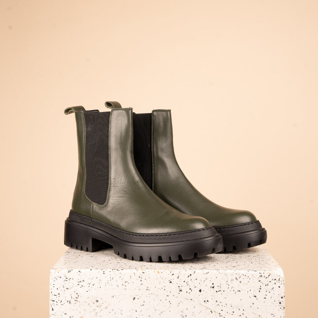 Monza - Pine Calf Leather