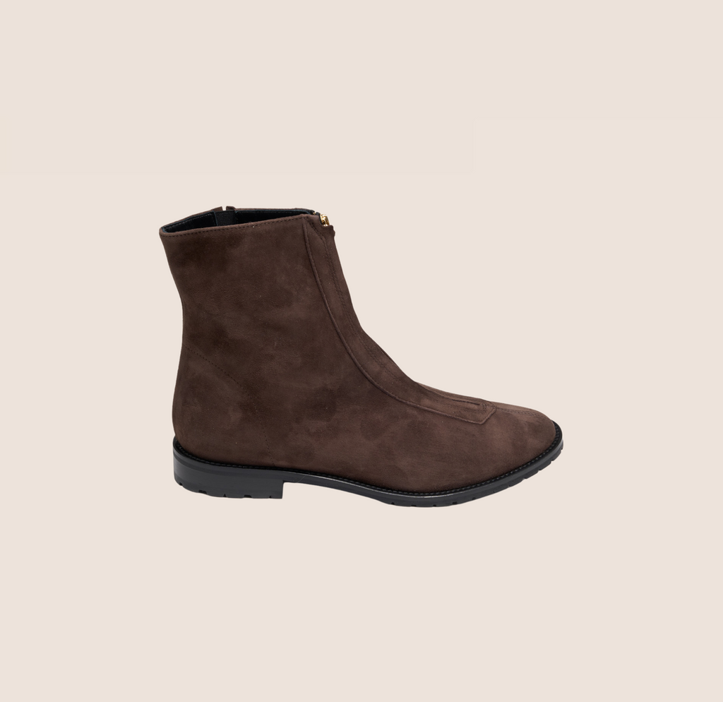 Roma Due- Chocolate Suede