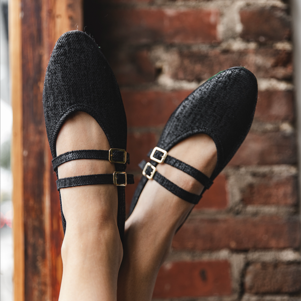 Cori 2 Buckle - Black Twill