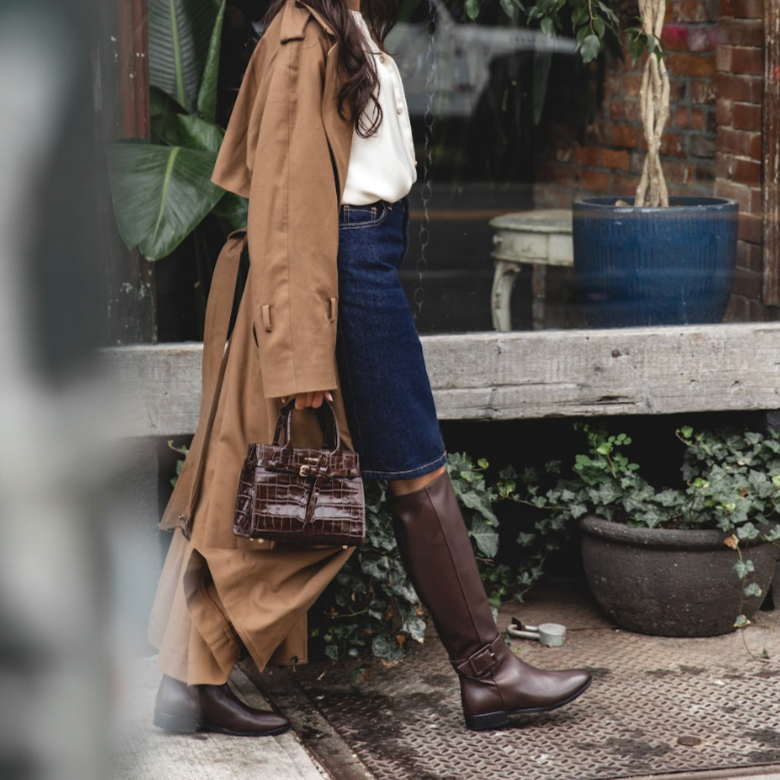 Andria  - Chocolate Leather