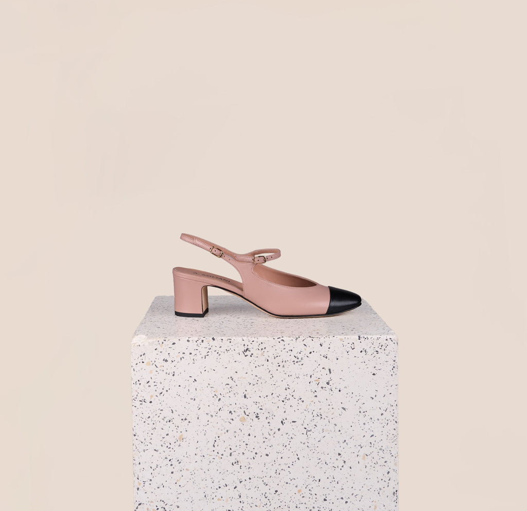 Selva  - Beige Nude/ Black
