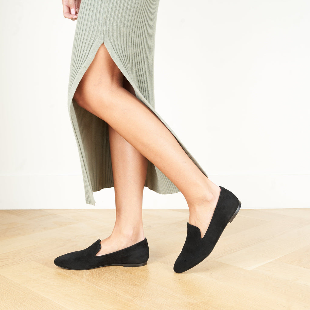 Stresa - Black Suede