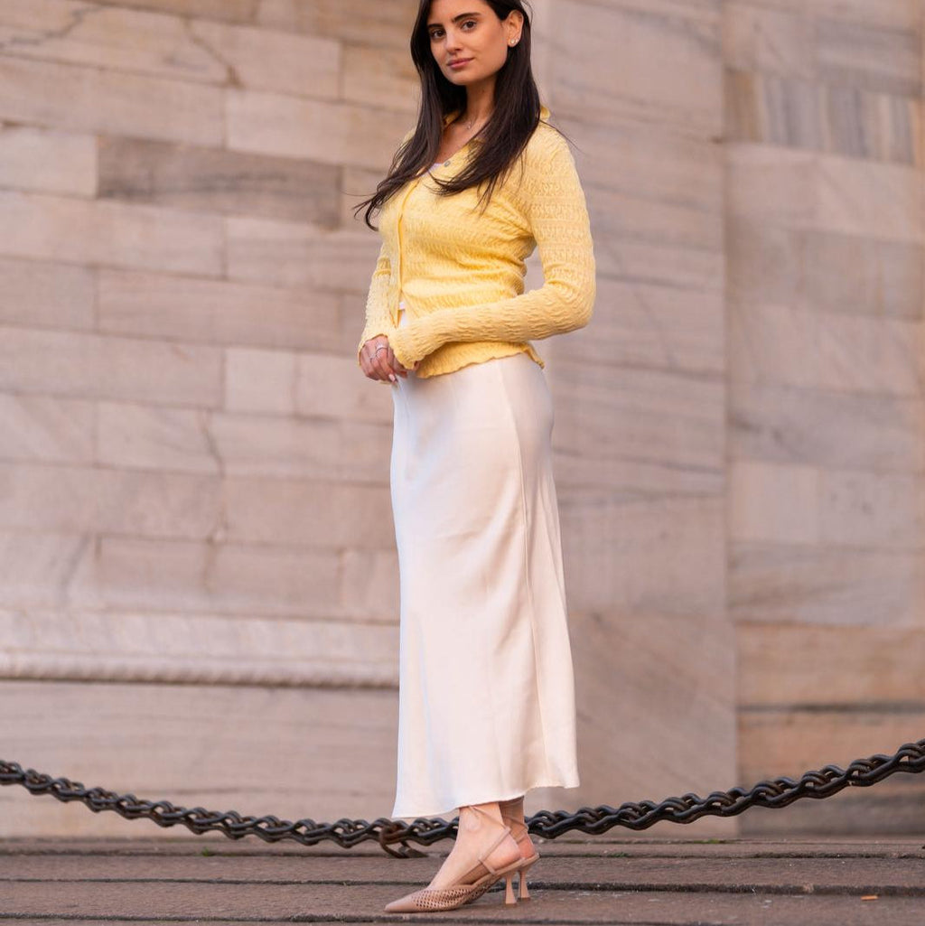 Emma - Perforated Beige Nude