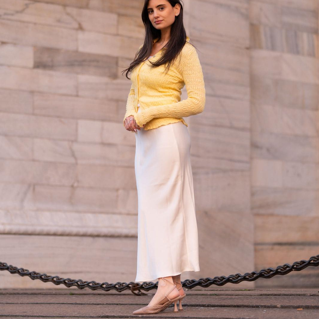 Emma - Perforated Beige Nude