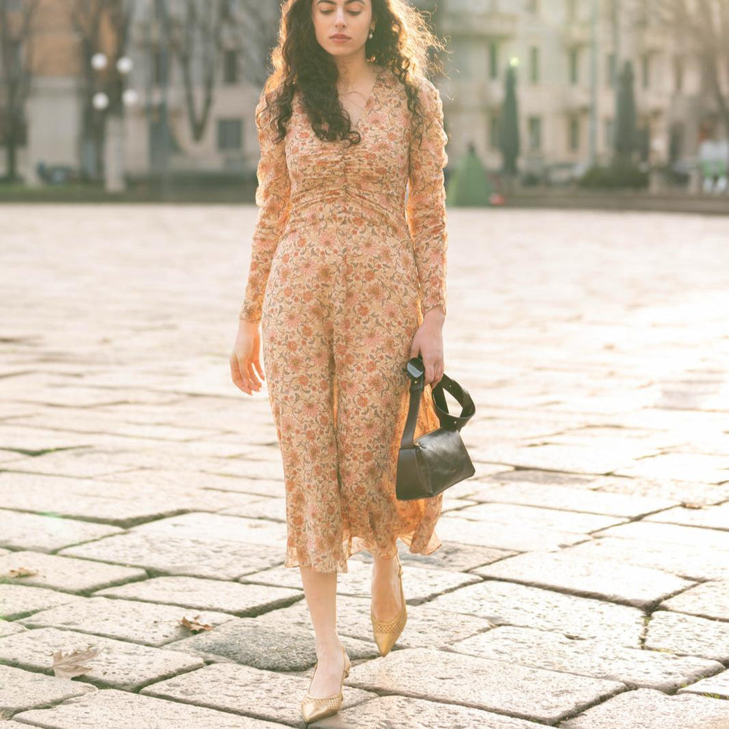 Emma - Perforated Gold Foil