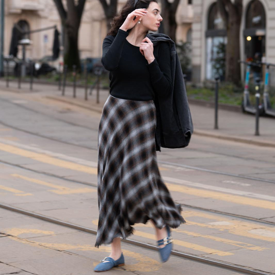 Udine - Perforated Dark Denim